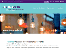 Tablet Screenshot of born4jobs.nl